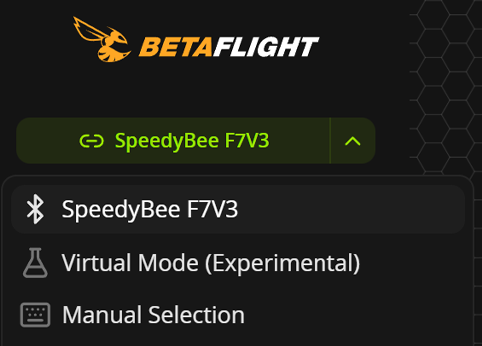 Betaflight App - Bluetooth Device